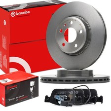 BREMBO Bremsenset Vorne Bremsscheiben Beläge für AUDI A4 B9 Avant (8W5, 8WD)