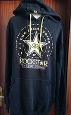 ? ROCKSTAR Energy PULLOVER SWEATSHIRT HOODY KAPUZENPULLOVER ? GR. L HERREN