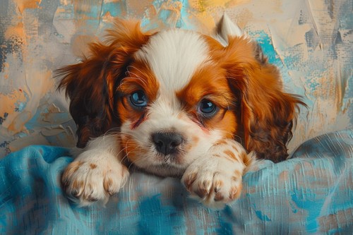 Niedliche welpen hunde - niedliche,