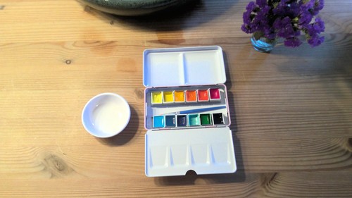 Aquarellset farben von - 14,
