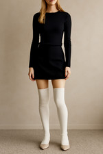 Strickstulpen Overknees