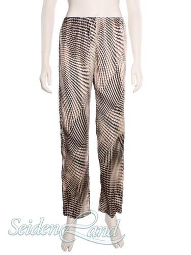 Damen pyjamahose stretchseide - damen,