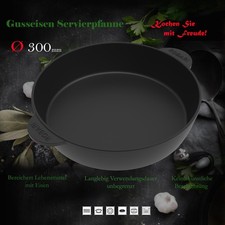 Gusseisen Pfanne Servierpfanne