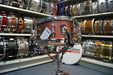 Sonor SQ1 Snaredrum in Prototypenlackierung "Satin Copper Brown" 13x6"