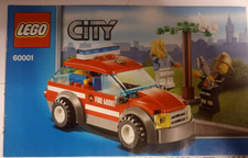 Lego City 60001 Bauanleitung  Feuerwehr Einsatzwagen