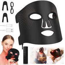 LED Gesichtsmaske Lichttherapie Maske 3 Farben LED Maske Gesicht Lichttherapie