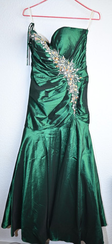 Elegant grün damen abendkleid - grün,