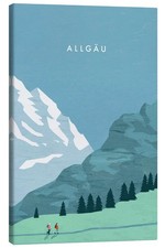 Leinwandbild Allgäu - Katinka