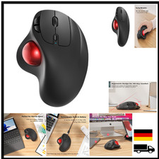 Wiederaufladbare Trackball-Maus | 3-Gerät-Verbindung | Präzises Tracking
