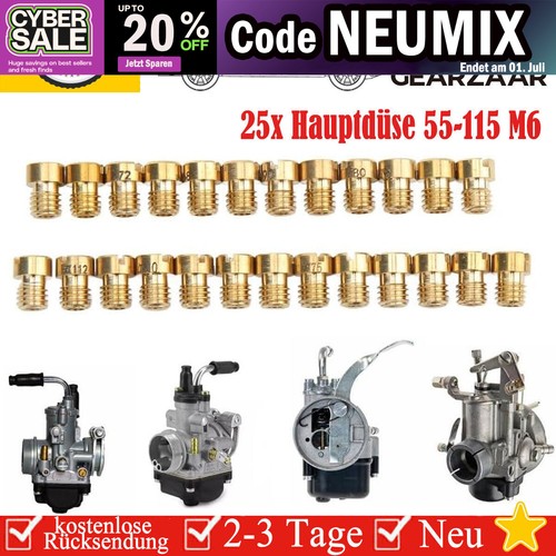 25x hauptdüse 115 für - 25x, 55-115