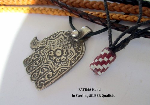 Silber fatima hand - fatima, sterling