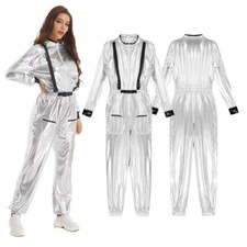 Astronaut Raumfahrer Kostüm Faschingskostüme Cosplay Party Karneval für Damen