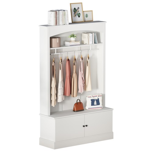 Kleiderschrank mit schuhbank - kleiderschrank,