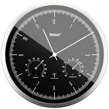 Mebus 19777 Funk Wanduhr 25 cm