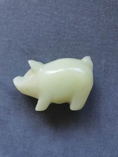 Jade schwein figur - figur, –