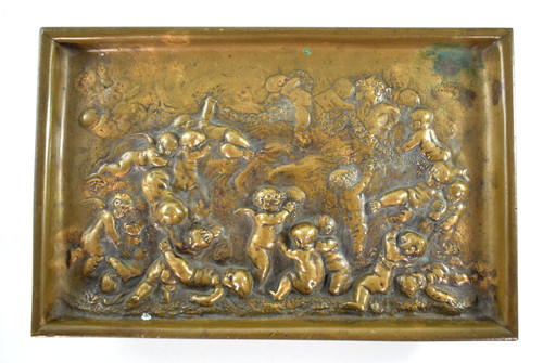 Antiker bronze putti cherub - antiker,
