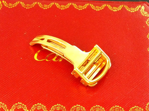 Cartier faltschliesse 18k 750 - cartier,