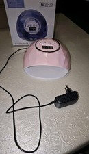 Maniküre Pediküre LED UV Lampe Rosa Ovp 86 Watt mit Zubehör Nagel Studio 