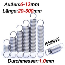 Zug-feder 1mm Draht Varianten