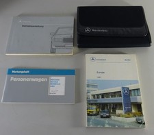 Bordmappe + Betriebsanleitung Mercedes W126 420 / 500 / 560 SE+SEL+SEC von 1988