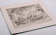 Orig Kupferstich Laquear