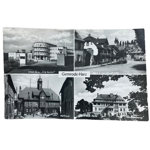 Ansichtskarte gernrode harz - ansichtskarte,