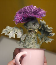 163❤️KLEINE LIEBCHEN❤️Teddy Distl 15 cm Handmade Künstlerteddy Unikat OOAK