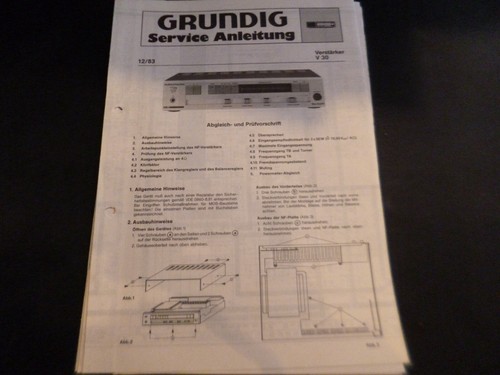 Original service manual - original,
