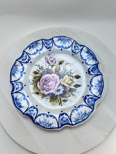 Vintage melamin wandteller - vintage,