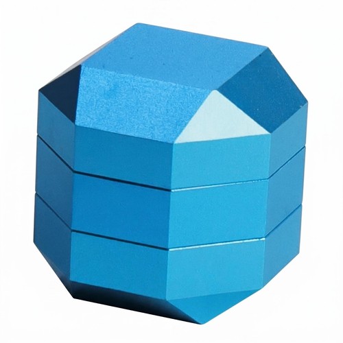 Achteckige schokoladenbox - achteckige,