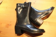 Gummistiefel mit Absatz wie Lack Gr 40   ##23