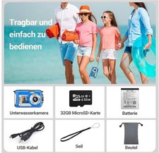 Unterwasserkamera Full HD 2.7K