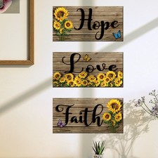 Sonnenblume Wandsticker Set