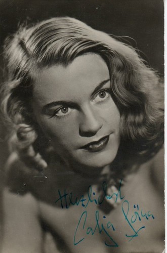 Autogramm catja görna - autogramm,