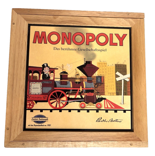 Monopoly holz limitierte - monopoly,