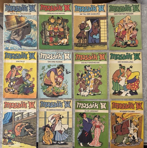Mosaik abrafaxe jahrgang 1989 - mosaik,