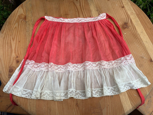 Vintage petticoat schürze - vintage,