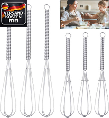 Profi schneebesen set - schneebesen, 6-tlg
