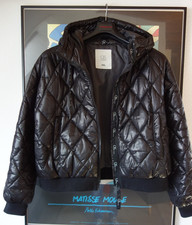 Q/S by S.Oliver Damen leichte Steppjacke mit Kapuze  schwarz  XXL = Gr. 44