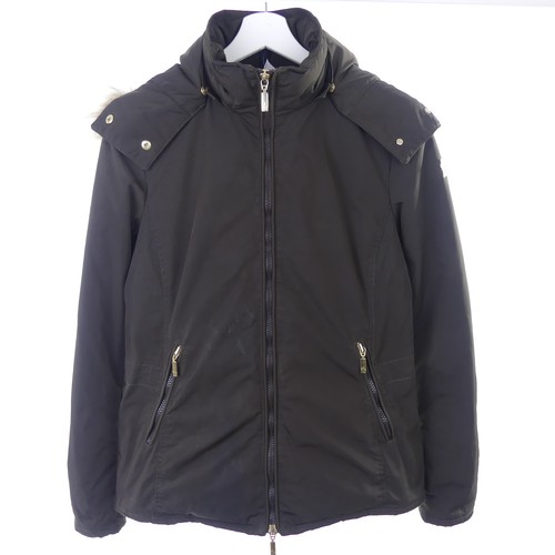 Moncler jacke parka - parka, pelz