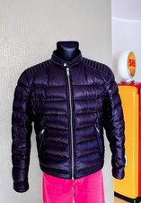 PRADA HERREN Edle DAUNENJACKE im Bikertsyle, GR 54, schwarz, TOP!!