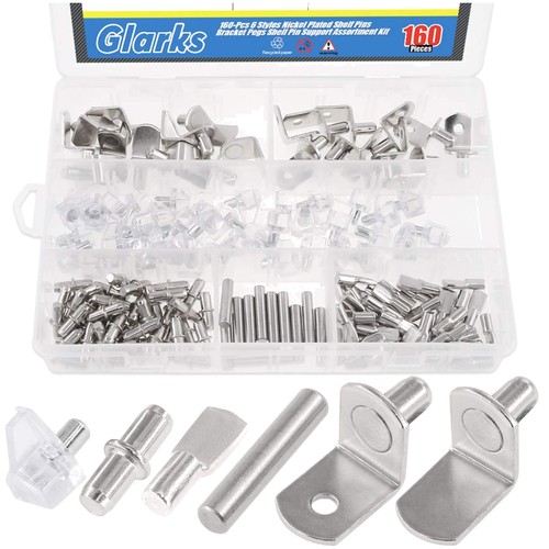 Regalstifte set 160 stück - regalstifte,