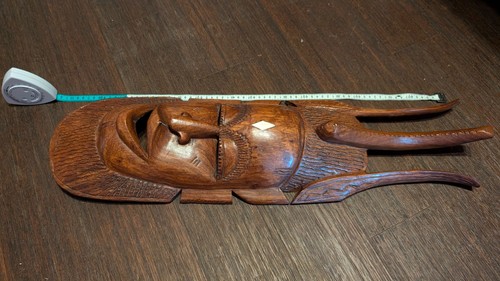 Maske aus holz afrika - maske,