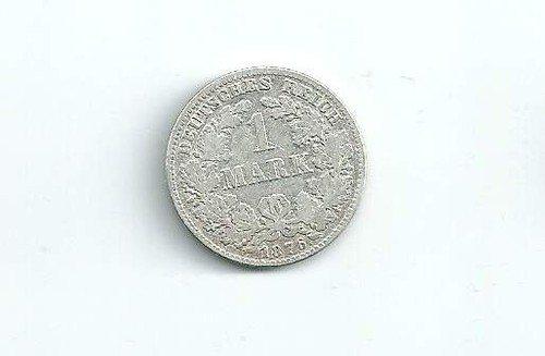 Silbermünze kaiserreich 1 - -,