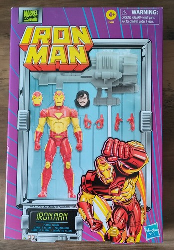 Marvel legends retro iron - legends, man