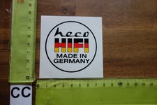 Alter Aufkleber Musik HiFi