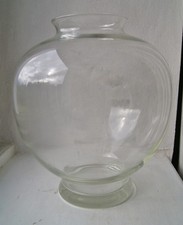 Glas vase bauchig groß - vase, ,