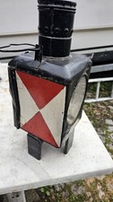 Bahnlampen, Zugschlussleuchte, Laterne, Lampe, Eisenbahn, Sammlerstück Vintage