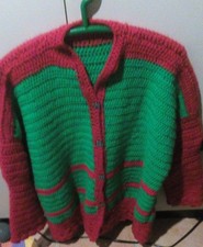 Jacke Handarbeit gehäkelt