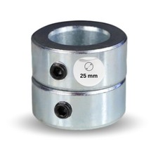 2 x FROSAL Stellringe Stahl